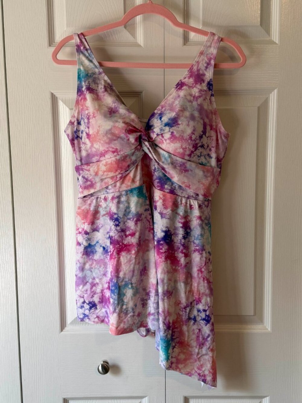 Torrid Tie-Dye One-Piece Swimsuit - Picture 4 of 5
